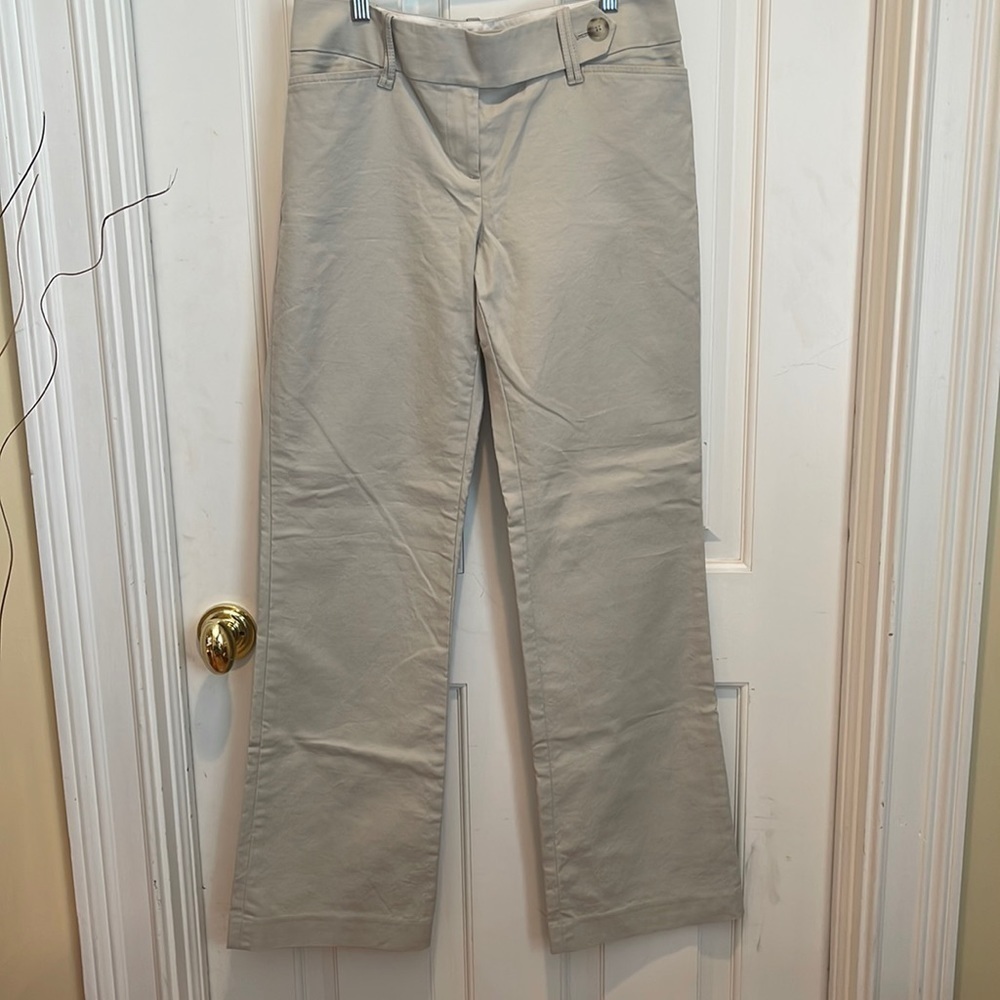 Loft cream color pants